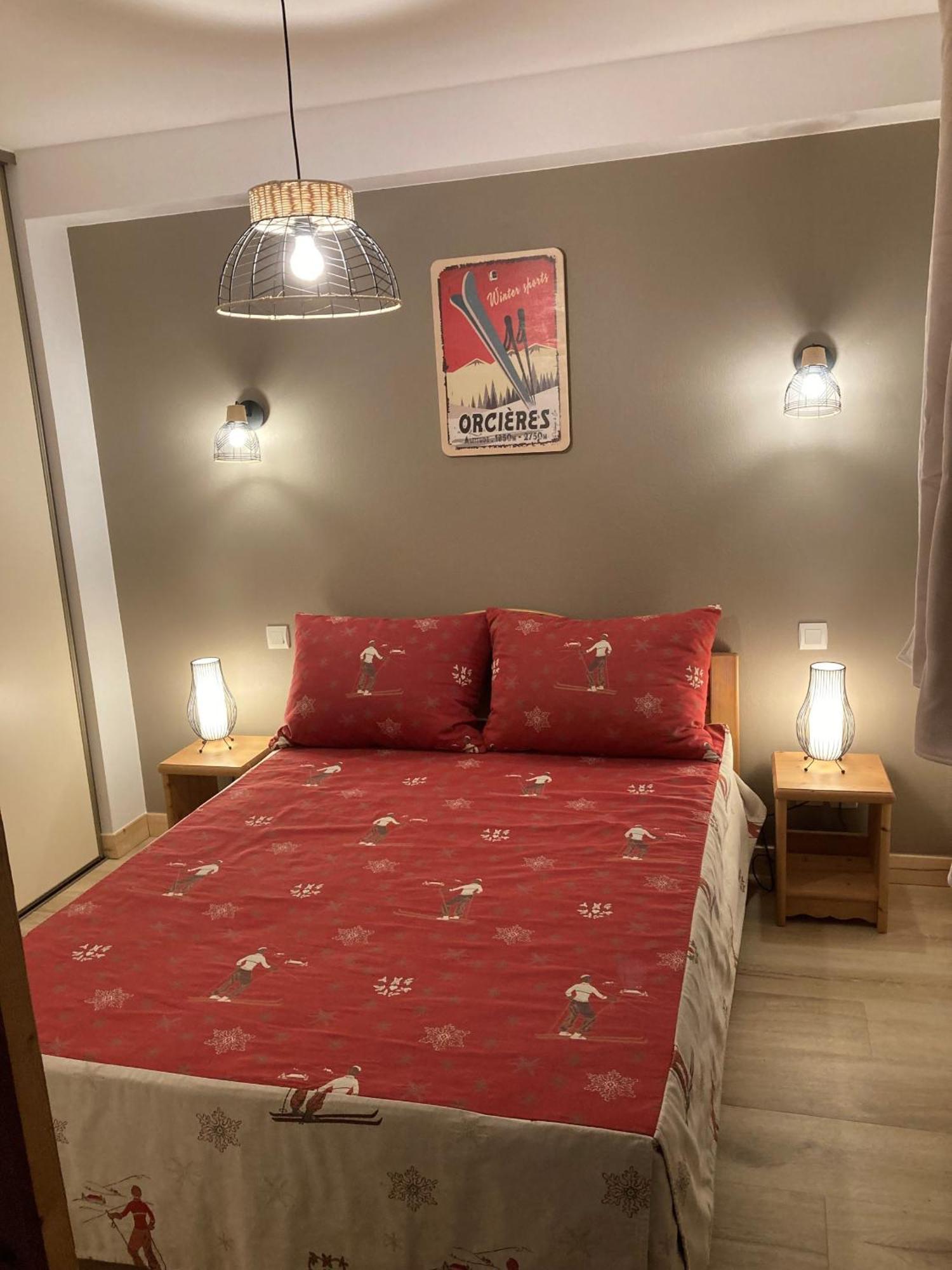 A203- Appartement 2 Pieces Cabine 6 Personnes Orcières Eksteriør billede